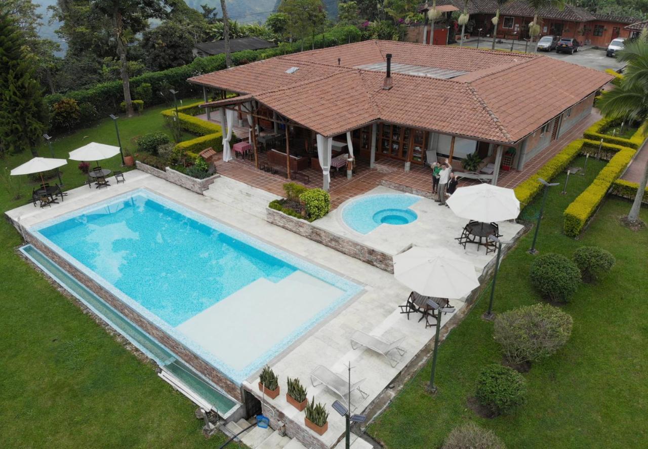 Hotel Finca Del Café Santa Rosa de Cabal Esterno foto